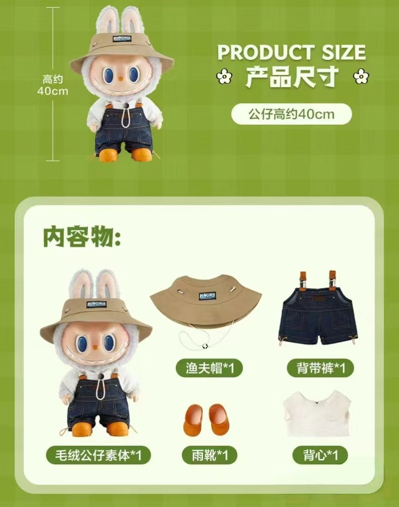 LABUBU Fall in wild (big) rubber-lined plush doll