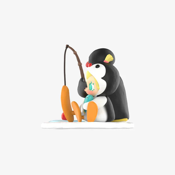 Baby Molly × Pingu Happy Fishing Series-Vinyl Plush Pendant Blind Box