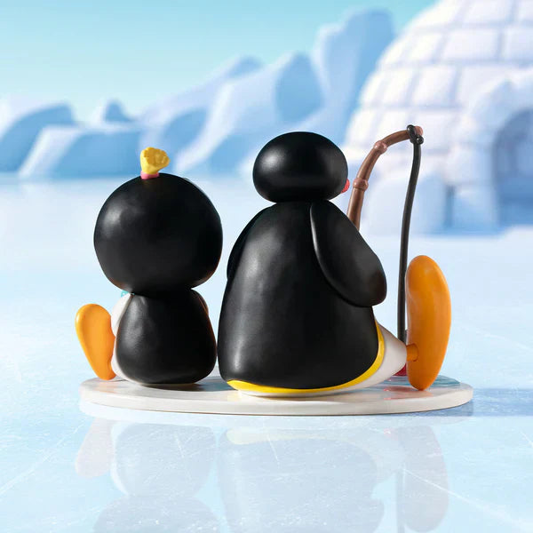 Baby Molly × Pingu Happy Fishing Series-Vinyl Plush Pendant Blind Box