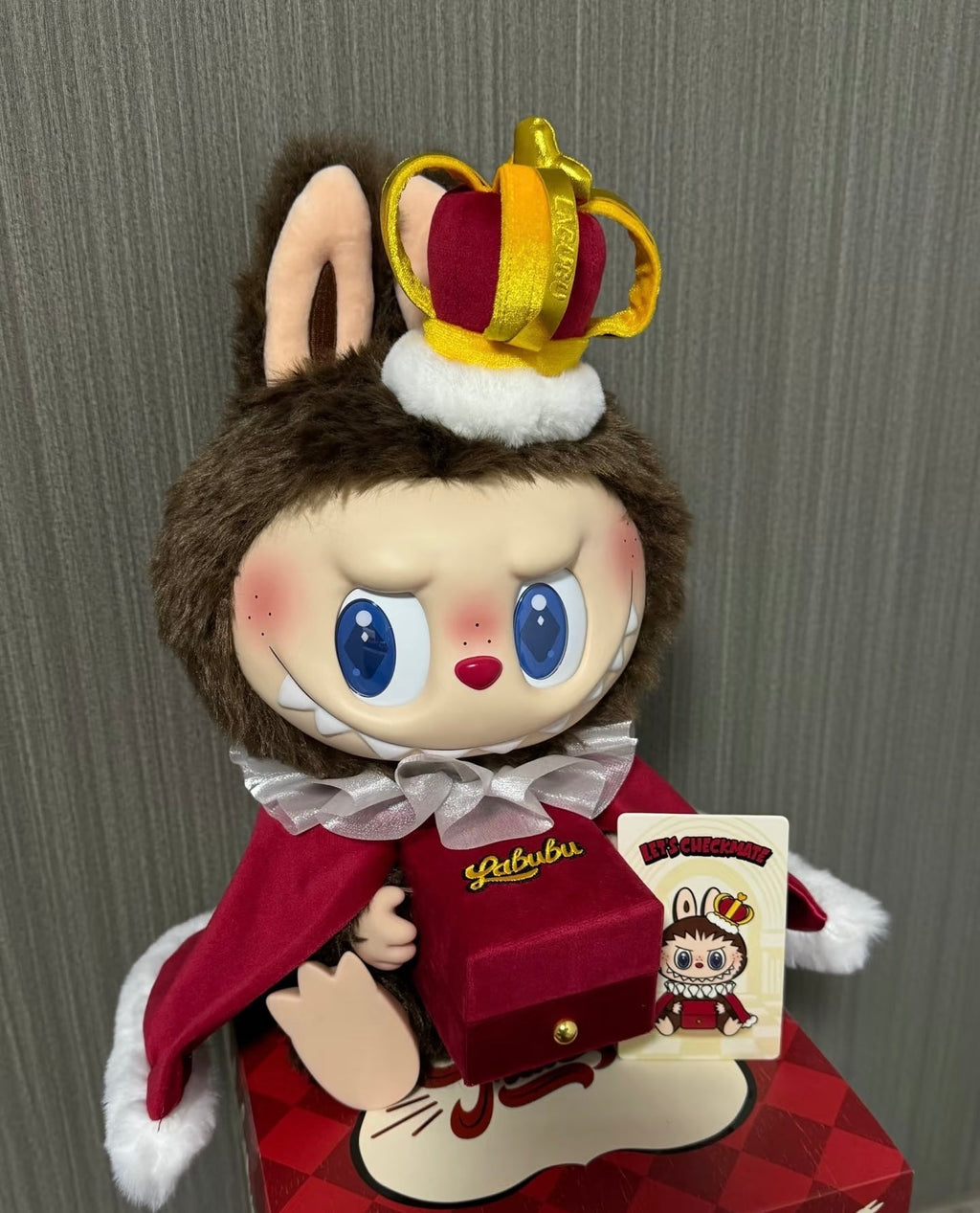 LABUBU THE MONSTERS Let's Checkmate Series-Vinyl Plush Doll
