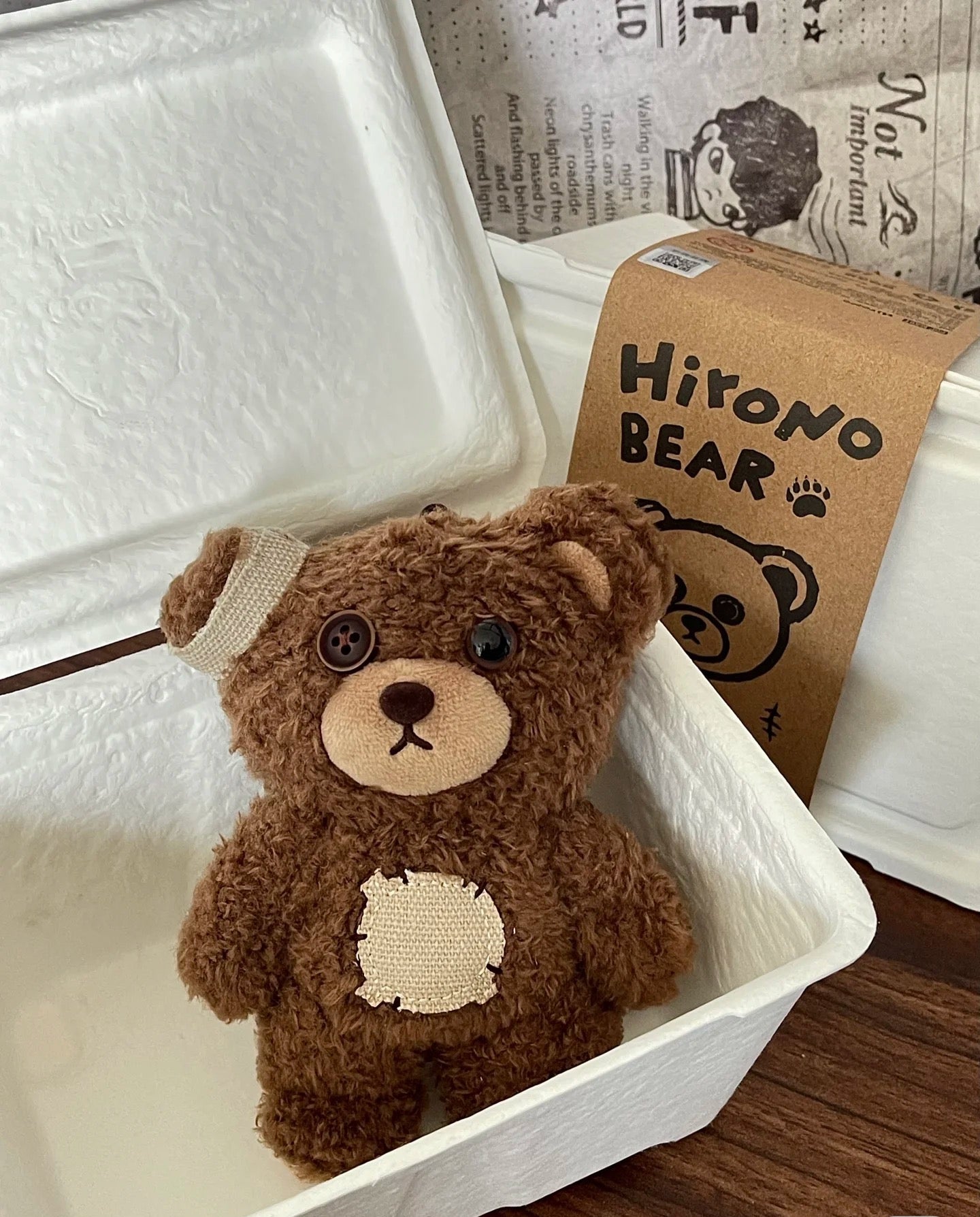Hirono Bear Plush Toy