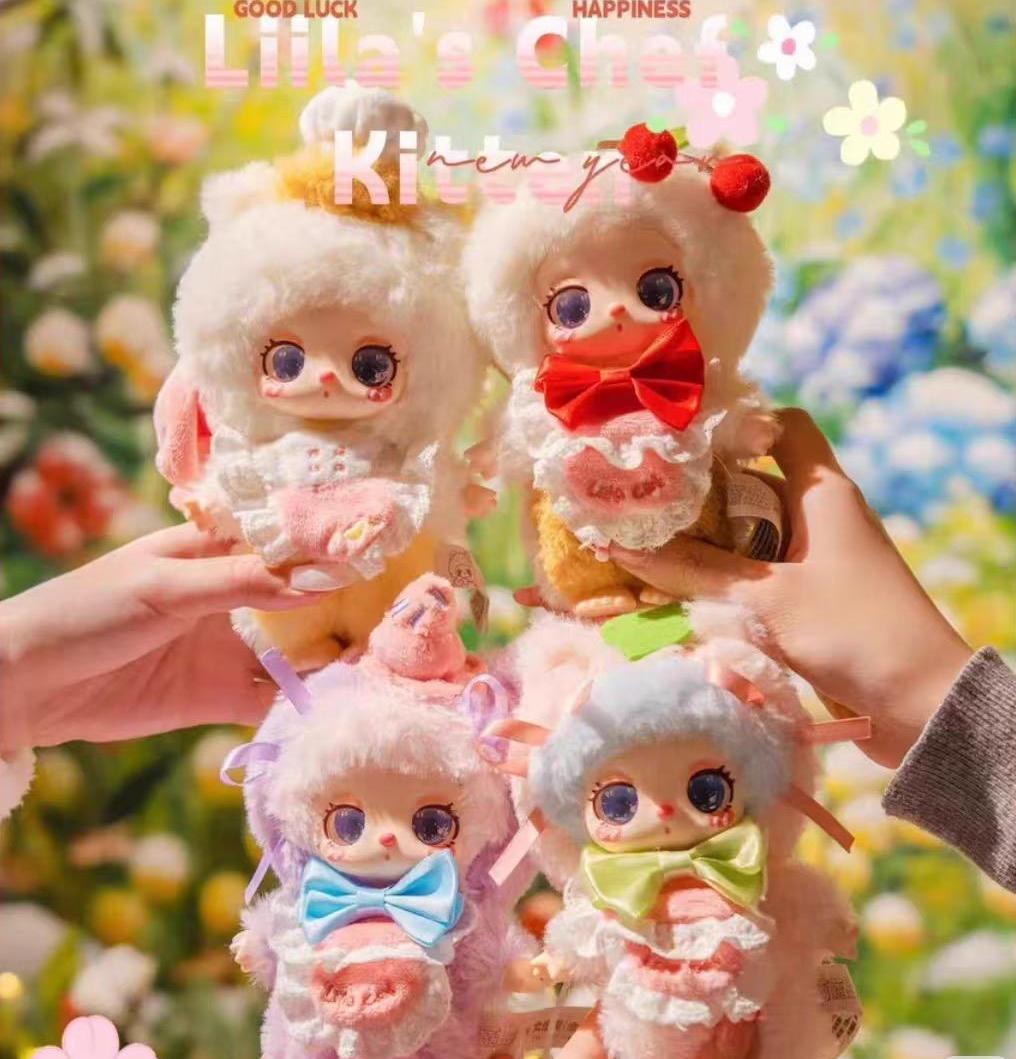 Liila's Chef Kitten V4 plush blind box