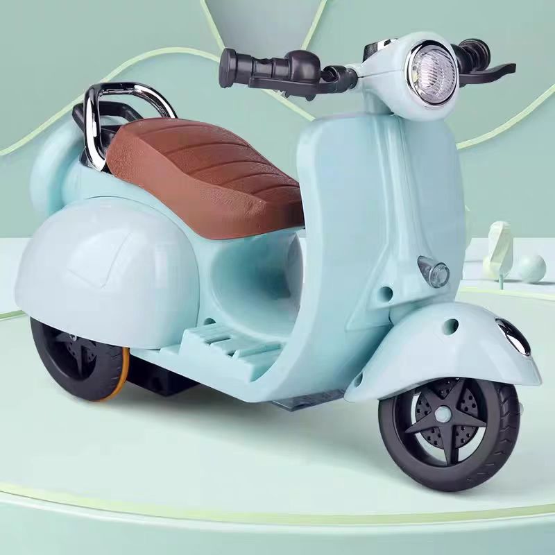 LABUBU motorcycle, toy motorcycle, movable