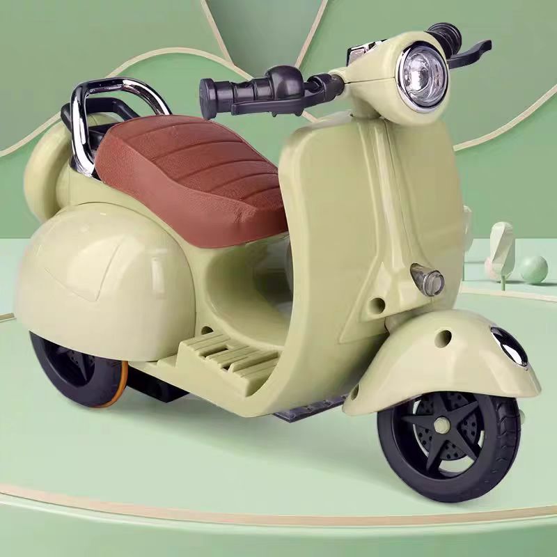 LABUBU motorcycle, toy motorcycle, movable