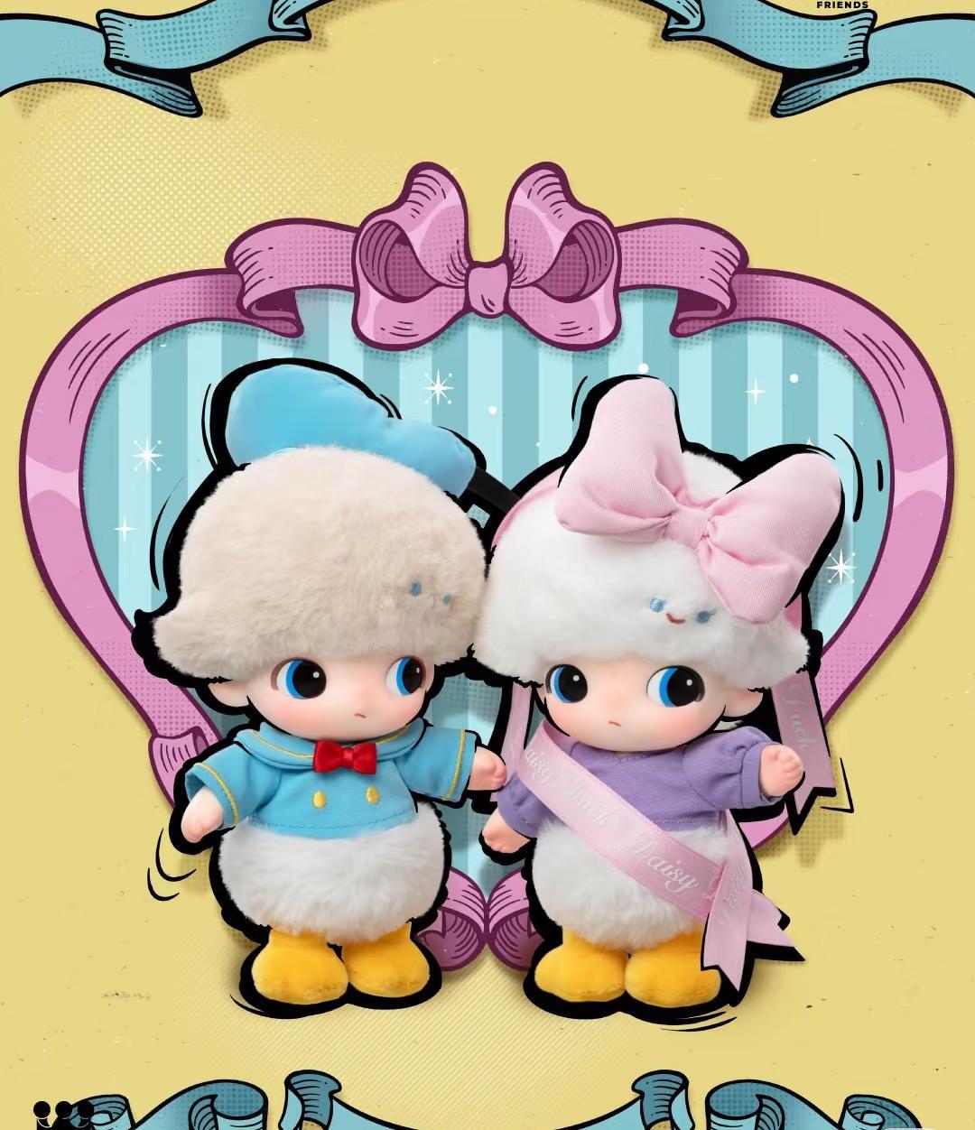 DIMOO WORLD x DISNEY Series-Vinyl Plush Keychain Blind Box