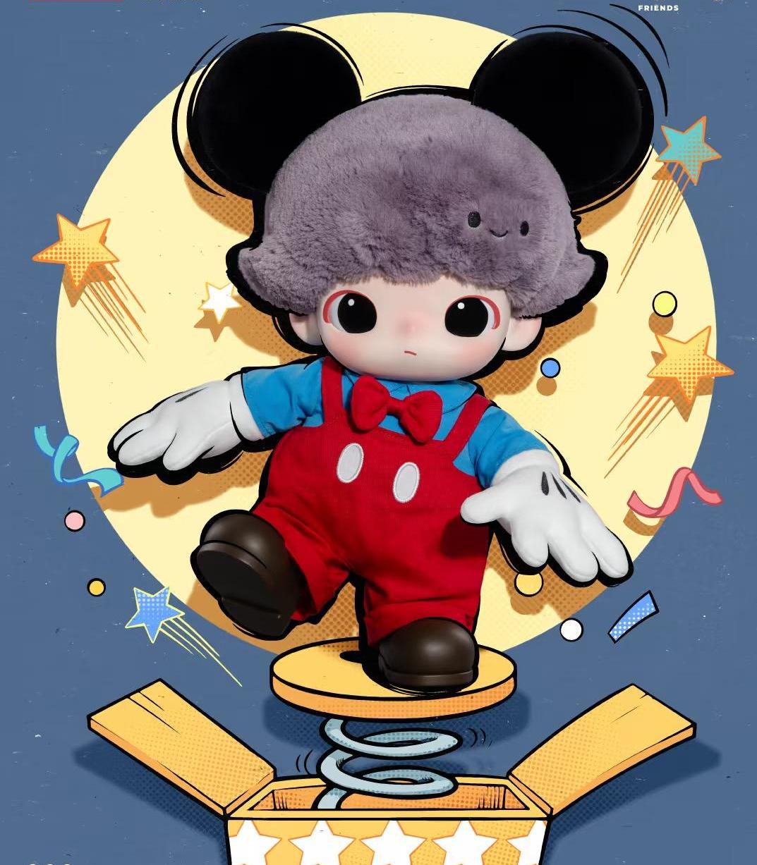 DIMOO WORLD x DISNEY Series-Mickey Vinyl Plush Bag