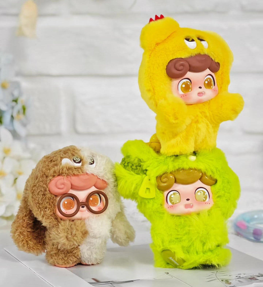 Q.Kid Emotional Hairy Monsters Series