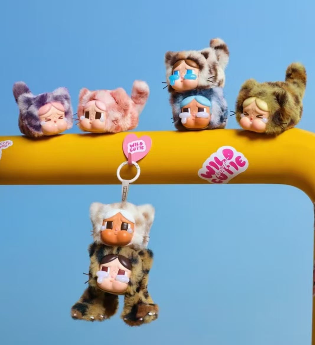 CRYBABY Wild but cutie series-vinyl plush pendant blind box