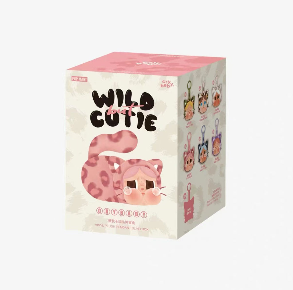 CRYBABY Wild but cutie series-vinyl plush pendant blind box