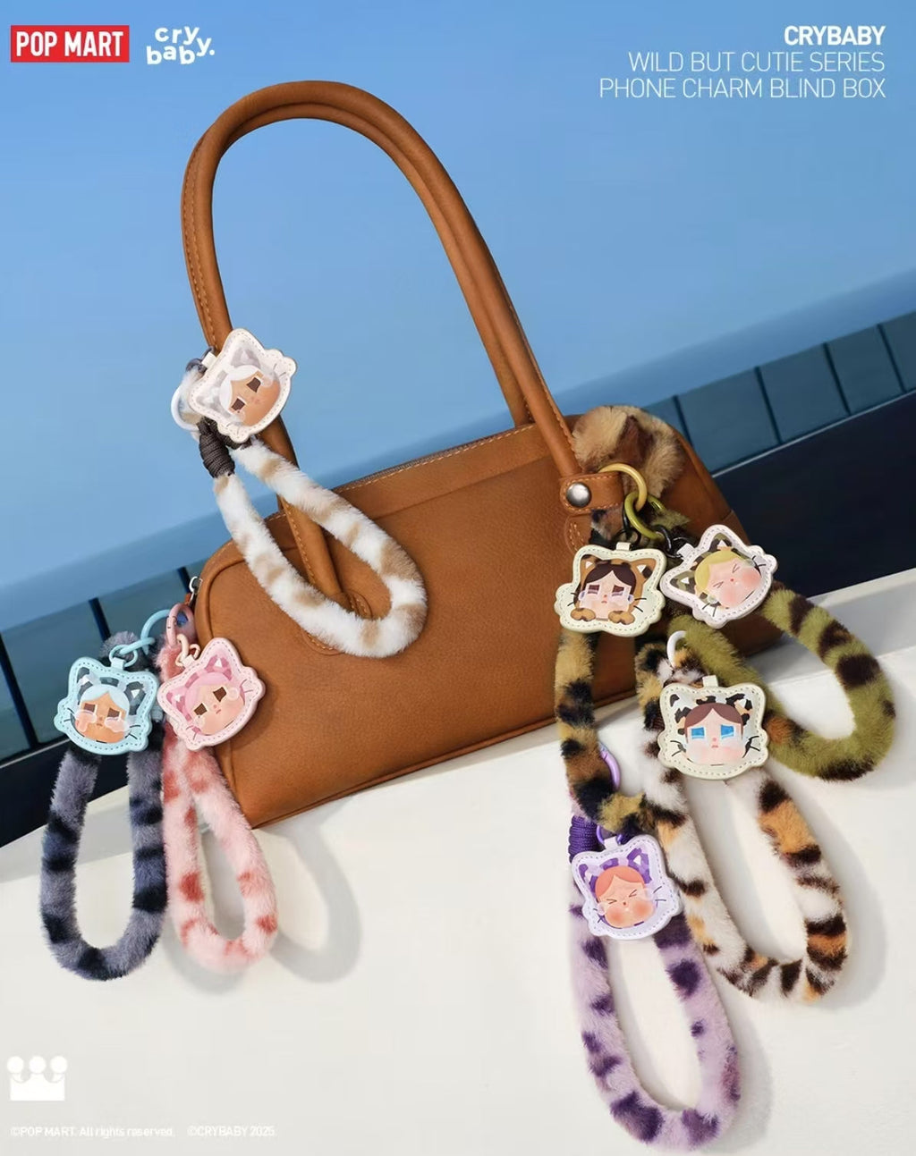CRYBABY Wild but Cutie Series-phone Charm Blind Box
