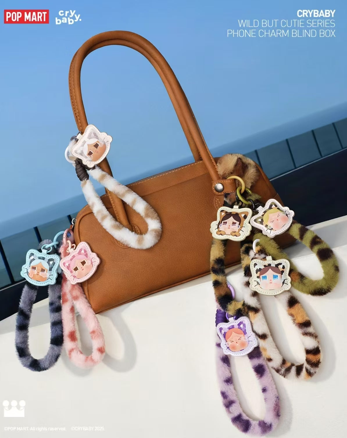 CRYBABY Wild but Cutie Series-phone Charm Blind Box
