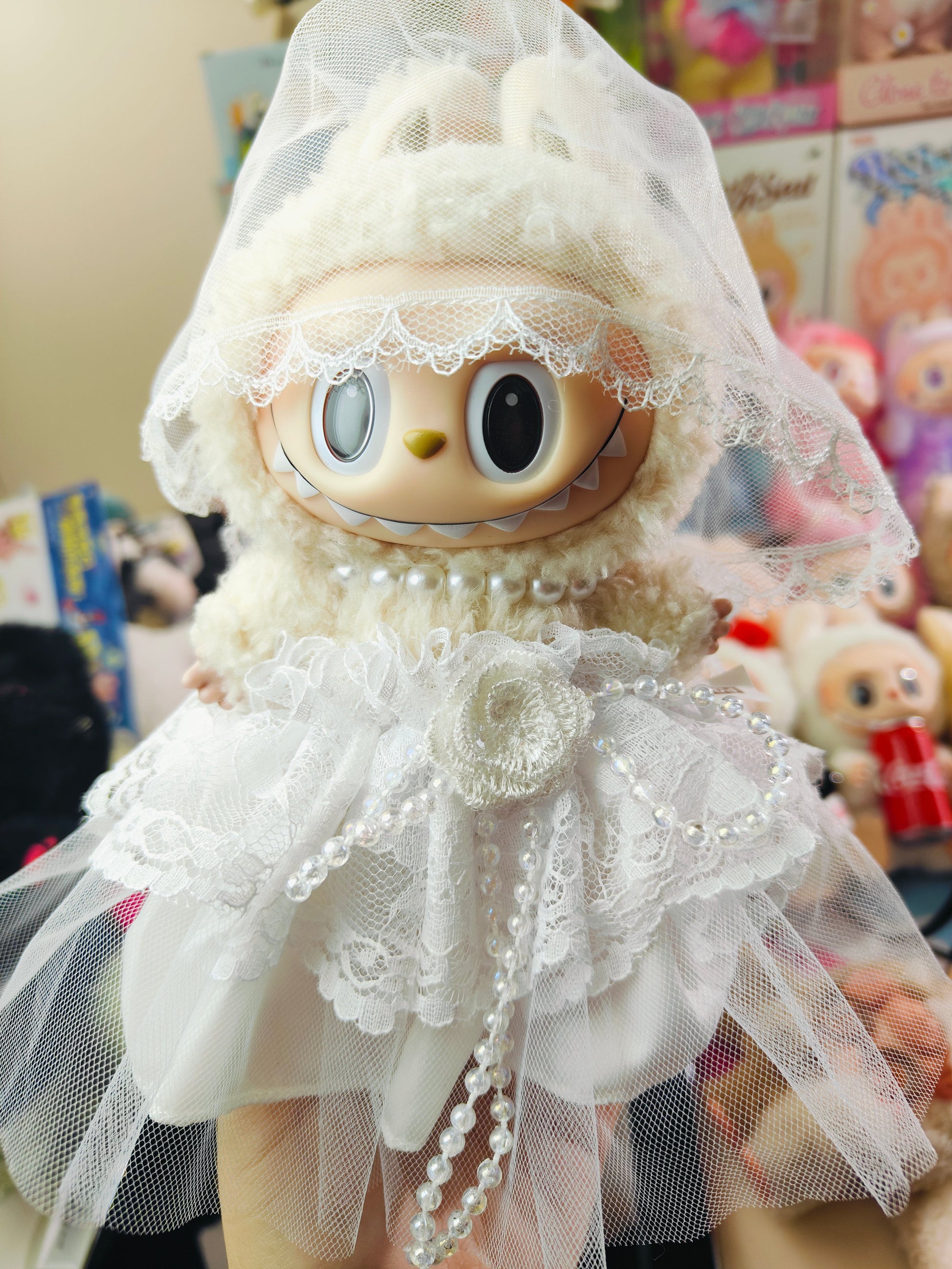 Labubu V1 The Monsters Exciting Macaron Series Plush Pendant Blind Box