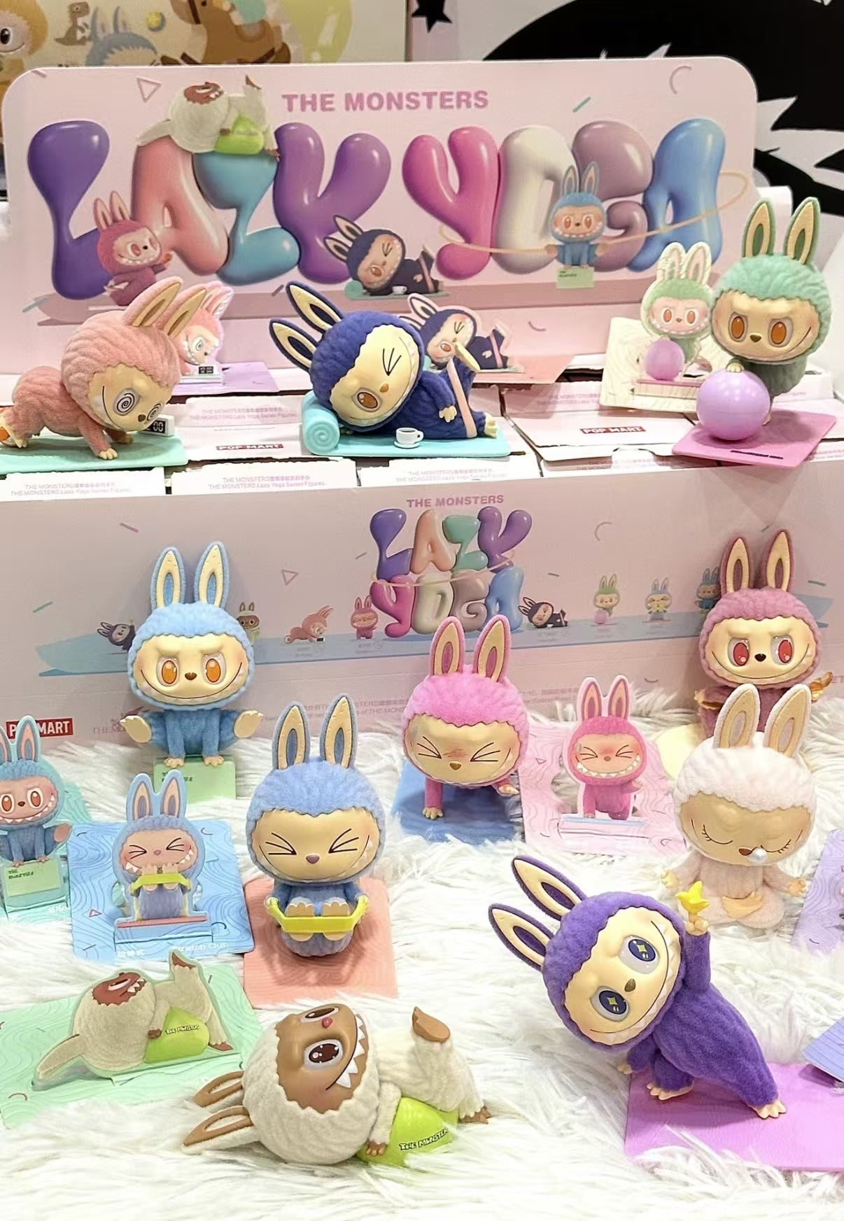 Labubu Lazy Yoga Series Handmade Blindbox