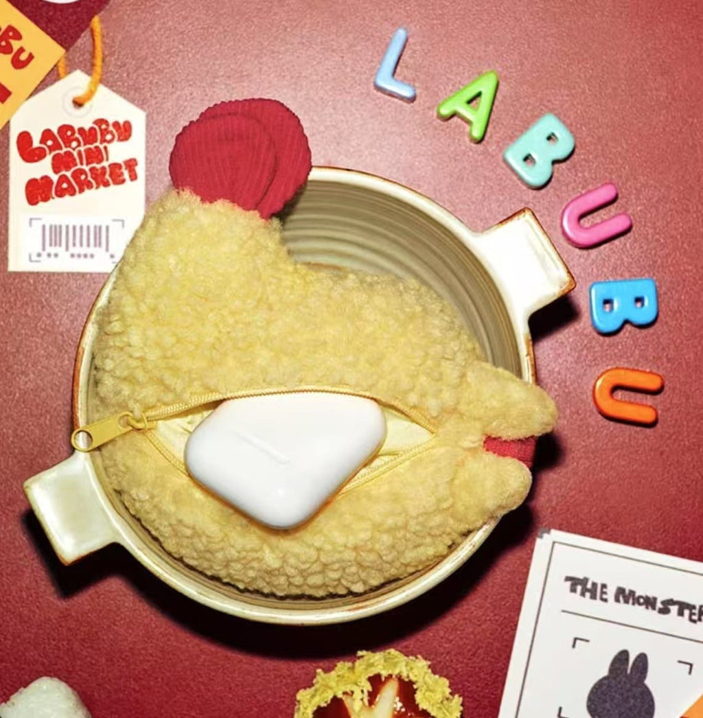 THE MONSTERS Strange Flavor Convenience Store-fried shrimp earphonebag