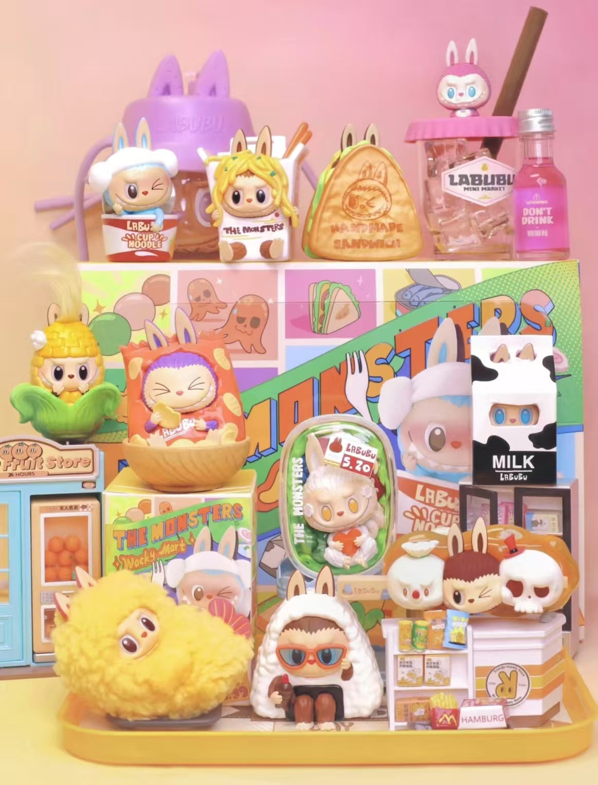 THE MONSTERS Wacky Mart Series Figures