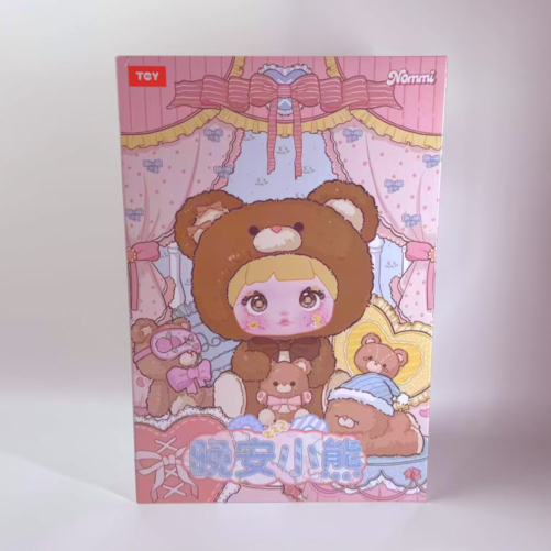 【Sale】NOMMI_400%_Good_Night_Bear_Plush_Series_Blind_Box【HiToys】_–_Bigtoys