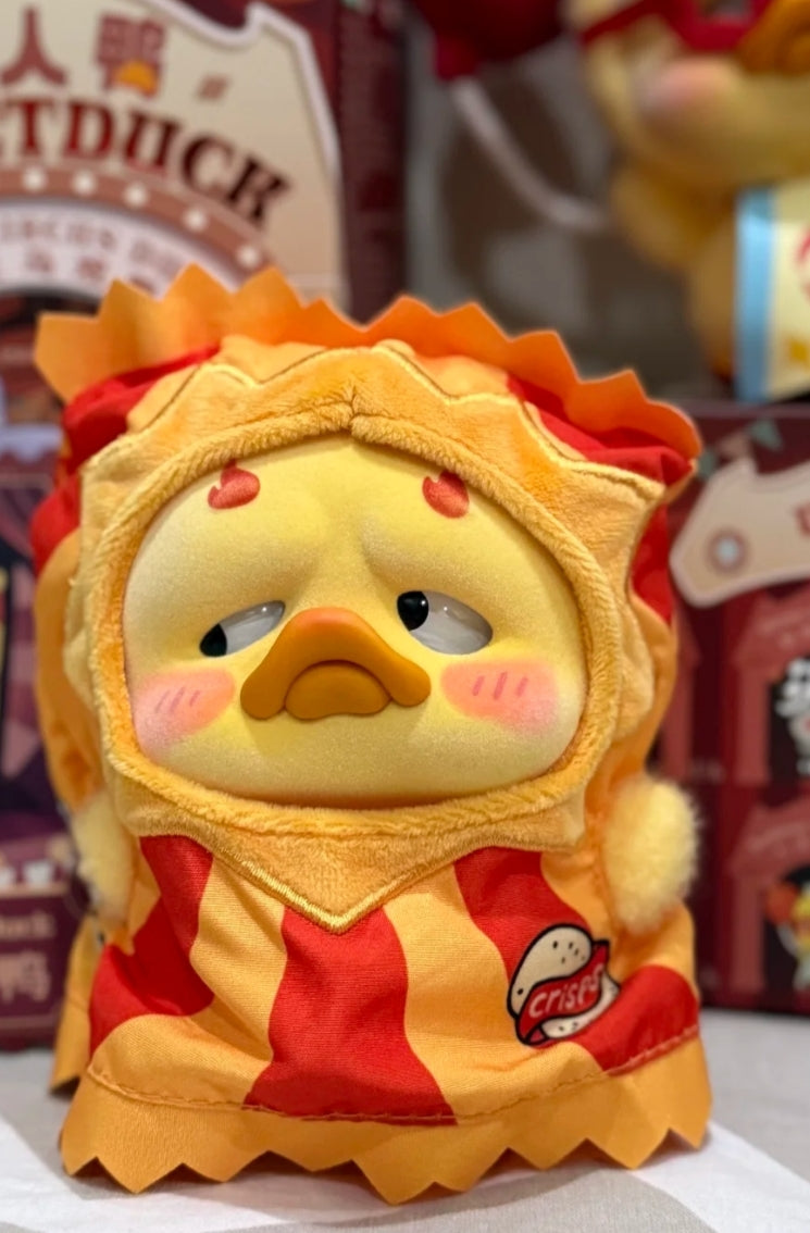 POCKET-UPSETDUCK-CRAZY CIRCUS DUCK PLUSH KEYCHAIN BLINDBOX