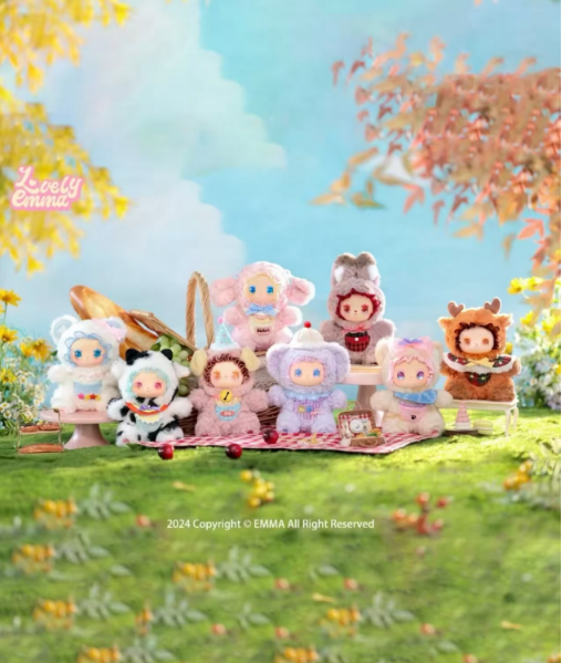LOVELY EMMA Pocket Zoo Series Plush Blind Box