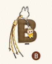 (A-M)THE MONSIERS PIN FOR LOVE SERIES-Alphabet pendant blind box