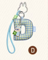 (A-M)THE MONSIERS PIN FOR LOVE SERIES-Alphabet pendant blind box