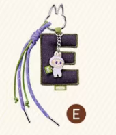 (A-M)THE MONSIERS PIN FOR LOVE SERIES-Alphabet pendant blind box