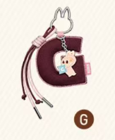 (A-M)THE MONSIERS PIN FOR LOVE SERIES-Alphabet pendant blind box