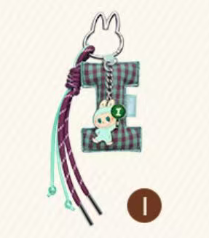 (A-M)THE MONSIERS PIN FOR LOVE SERIES-Alphabet pendant blind box