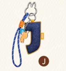 (A-M)THE MONSIERS PIN FOR LOVE SERIES-Alphabet pendant blind box