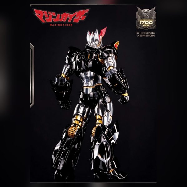 [Pre-order] BLITZWAY Mazinger Z Series Limited Edition Mazinkaiser Chrome Version & Boss Borot Black Version