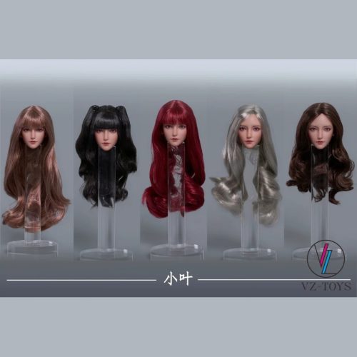 [Pre-order] 1/6 VZ Toys Xiao Ye VZ-002 Movable-Eye Female Head Sculpt – 5 Hairstyles