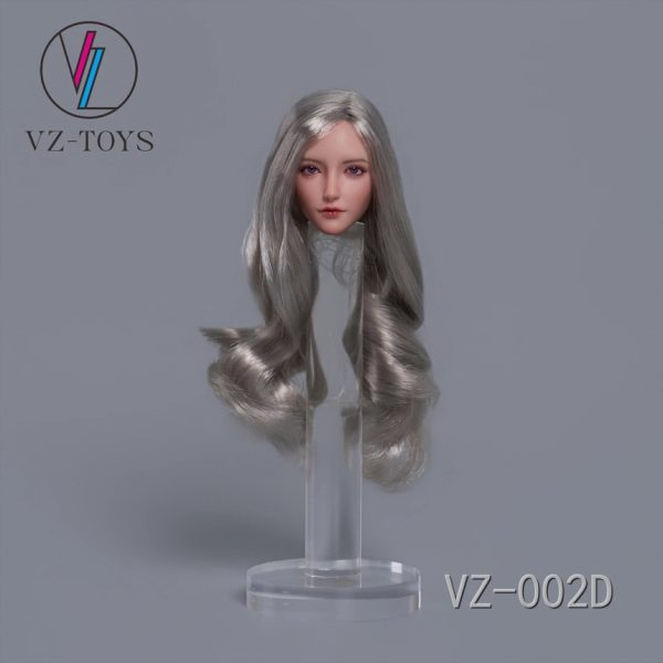 [Pre-order] 1/6 VZ Toys Xiao Ye VZ-002 Movable-Eye Female Head Sculpt – 5 Hairstyles