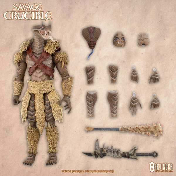 [Pre-order] 1/12 Savage Crucible Wave 4 Kubla Khan, Set'Karra & Naa'Om Arkon Action Figures
