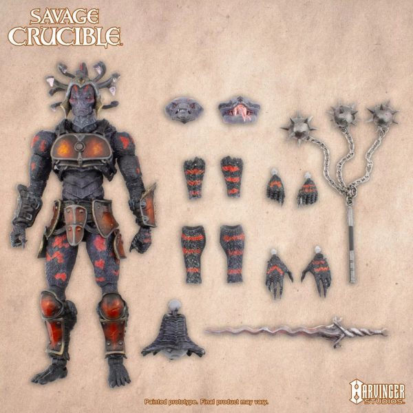 [Pre-order] 1/12 Savage Crucible Wave 4 Kubla Khan, Set'Karra & Naa'Om Arkon Action Figures