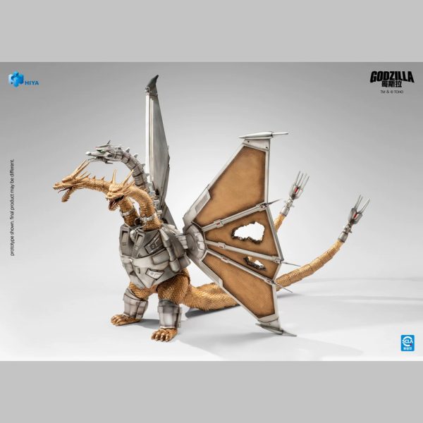 [Pre-order] HIYA Toys 33 cm Mecha King Ghidorah Battle-Damaged Ver.
