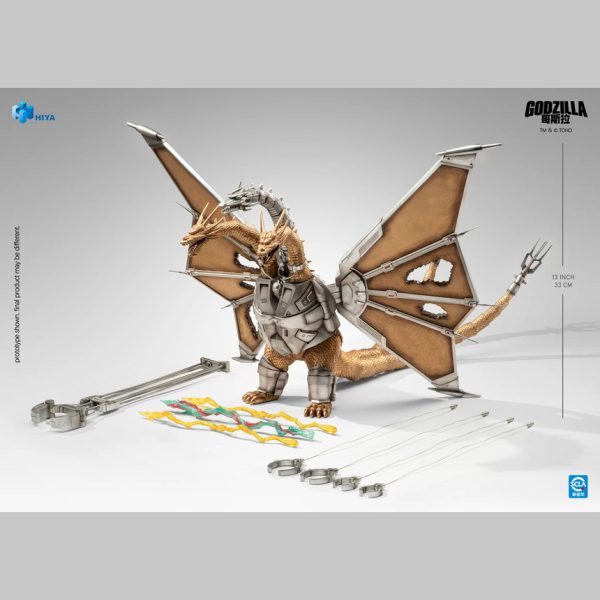 [Pre-order] HIYA Toys 33 cm Mecha King Ghidorah Battle-Damaged Ver.