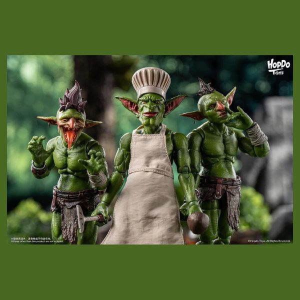 [Pre-order] Hopdo Toys 1/12 Head Chef / Pirate Goblin Action Figures