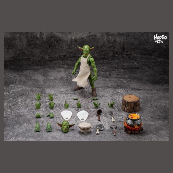 [Pre-order] Hopdo Toys 1/12 Head Chef / Pirate Goblin Action Figures